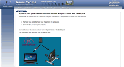 Desktop Screenshot of gamecycles.com